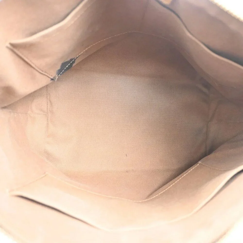 LOUIS VUITTON Palermo PM 2Way Hand Bag Monogram Leather Brown M40145 96KC445 - Picture 9 of 16